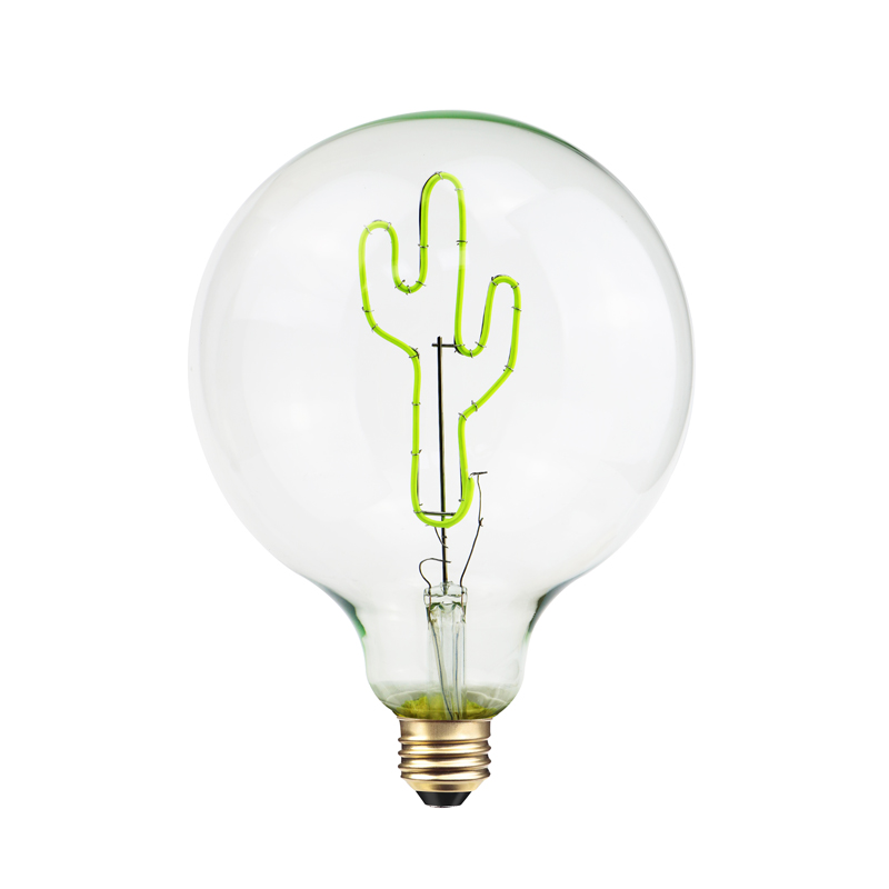 G125 Cactus 2200k modevisning DIY glödlampa